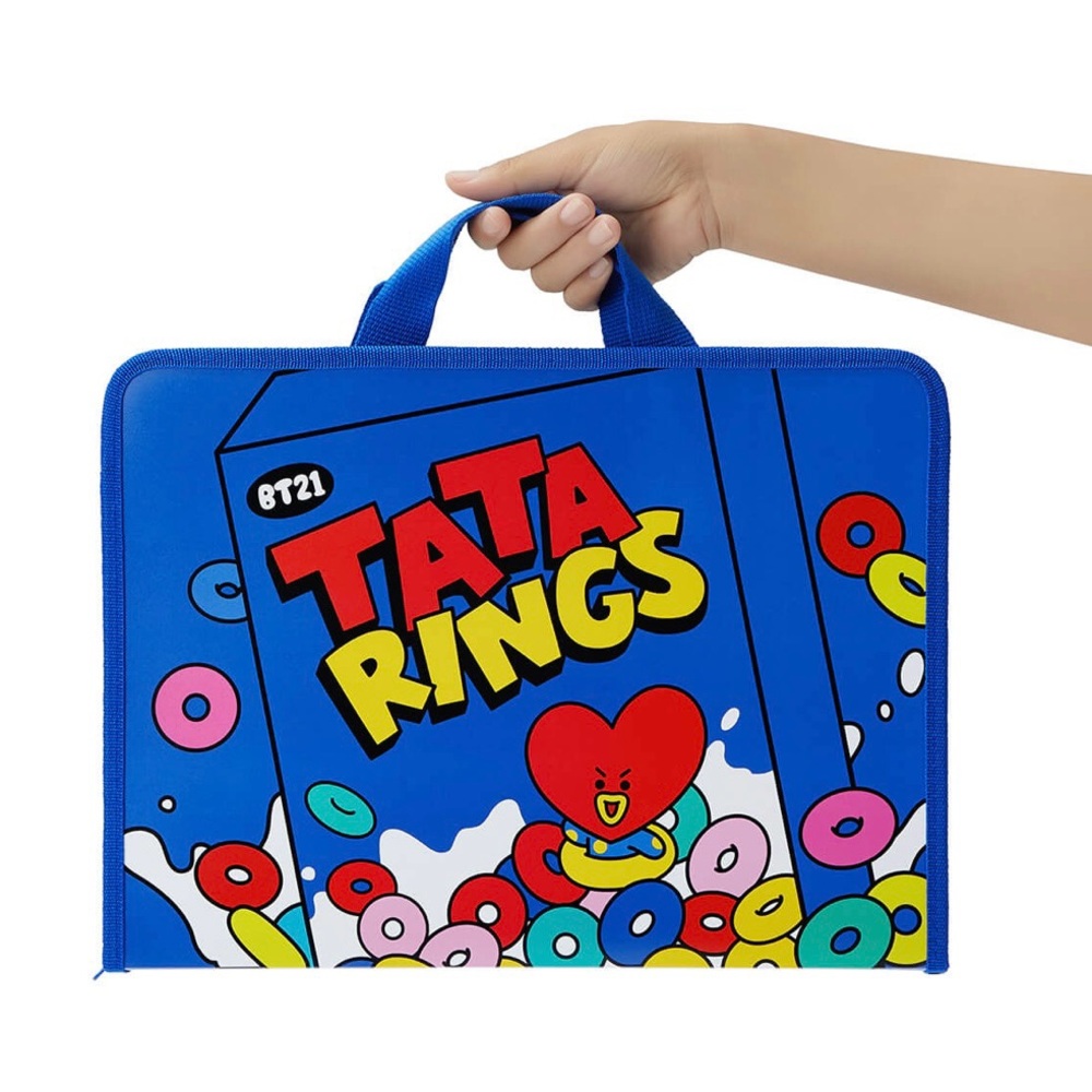 Official BT21 Tata Zipper Folder